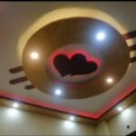 Stylish False Ceiling – Conceals wiring, enhances lighting, and adds a touch of sophistication.